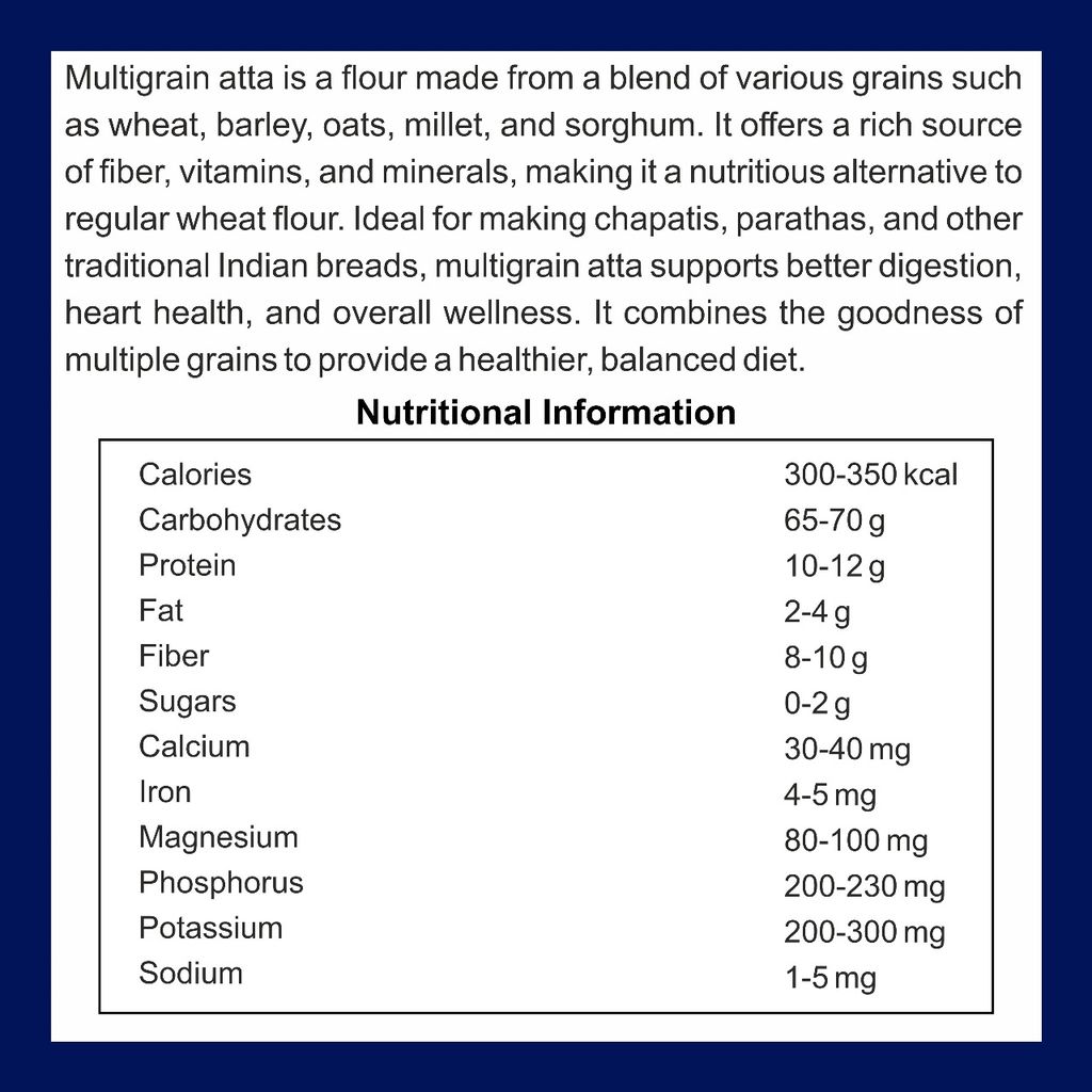 Multi Grain Atta (3 Kg) view 2