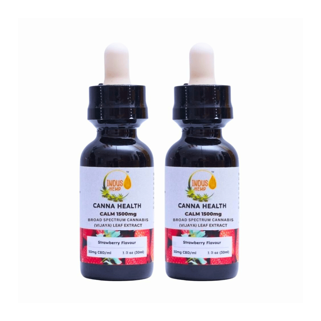 INDUS HEMP CANNA HEALTH CBD CALM 1500MG | COMBO PACK OF 2 view 2