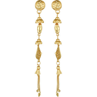 Vivastri Sizzling Glittering Changeable drop Earring for Women and Girls [VIVA2654ERG] view 2
