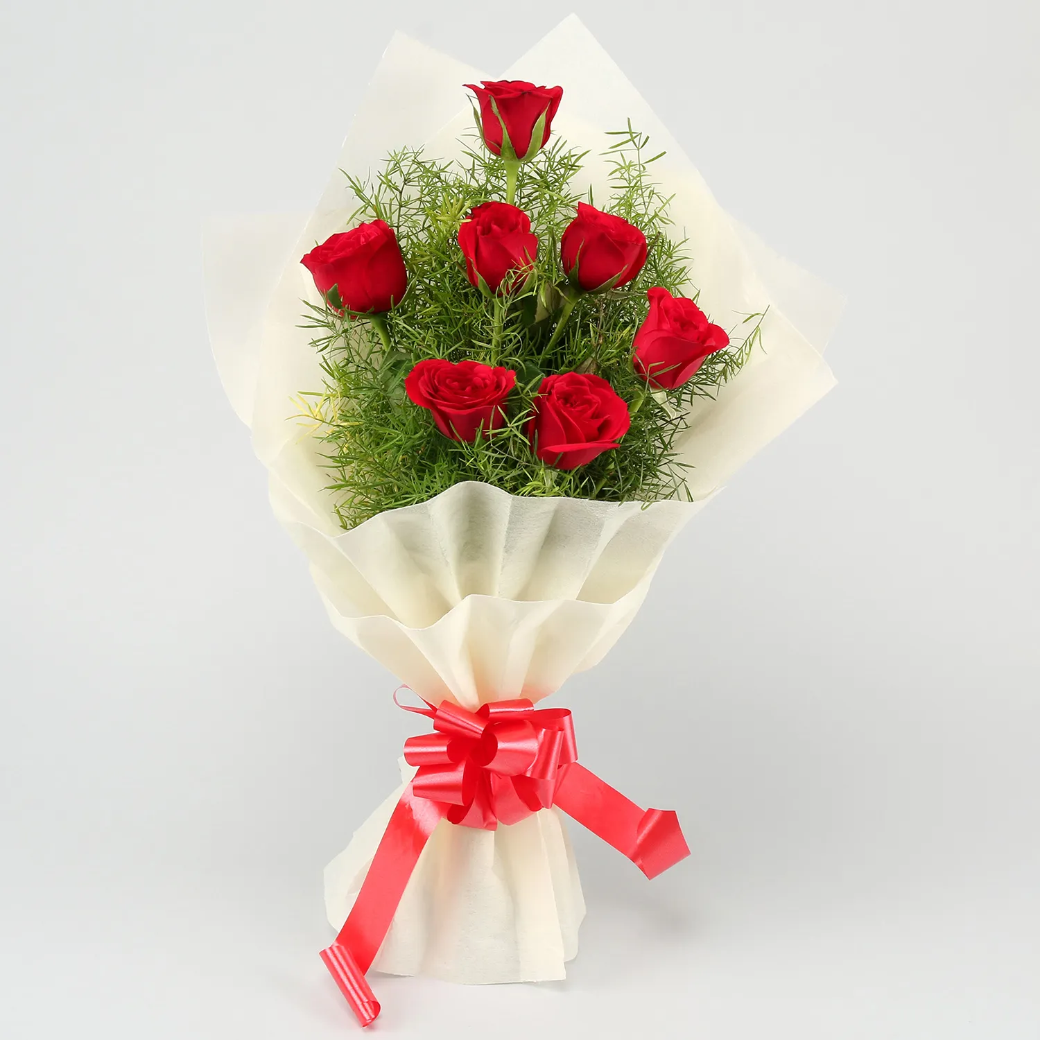 Serendipity Red Roses Bunch view 2