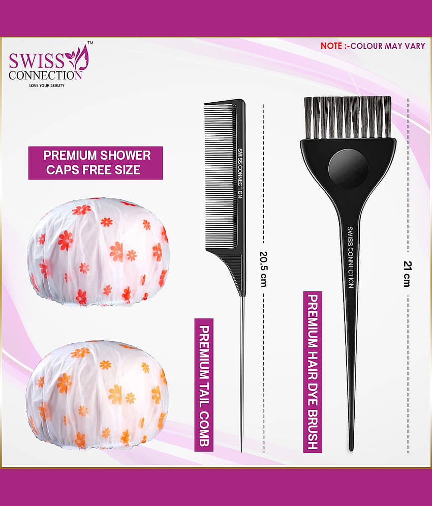 Swiss Connection Tail Pin Comb Wet & Dry Products 150 g 4 Pcs view 2