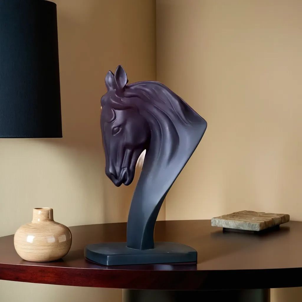 Surreal Statement Stallion Statue view 2