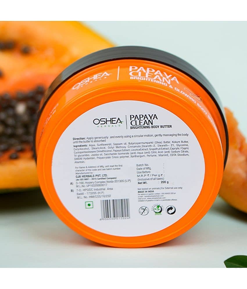 Oshea Herbals Papayaclean Body Butter 200Grams view 2