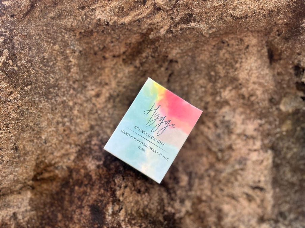 Hygge Mystic Berry Scented Soy Wax Candle view 2
