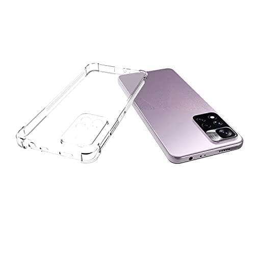 Faircost for Xiaomi Redmi Note 11 Pro Back Cover Shockproof (Silicon| Transparent) view 2