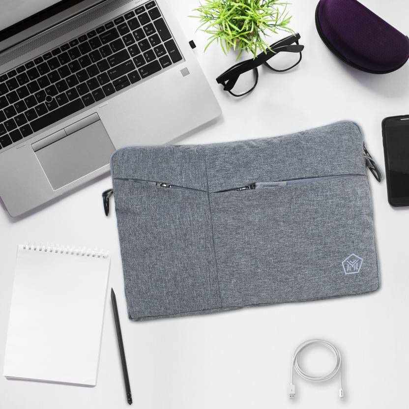 LOOKMUSTER Laptop Messenger Bag for Men and Women view 2