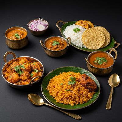 Andhra Meal Serves 2