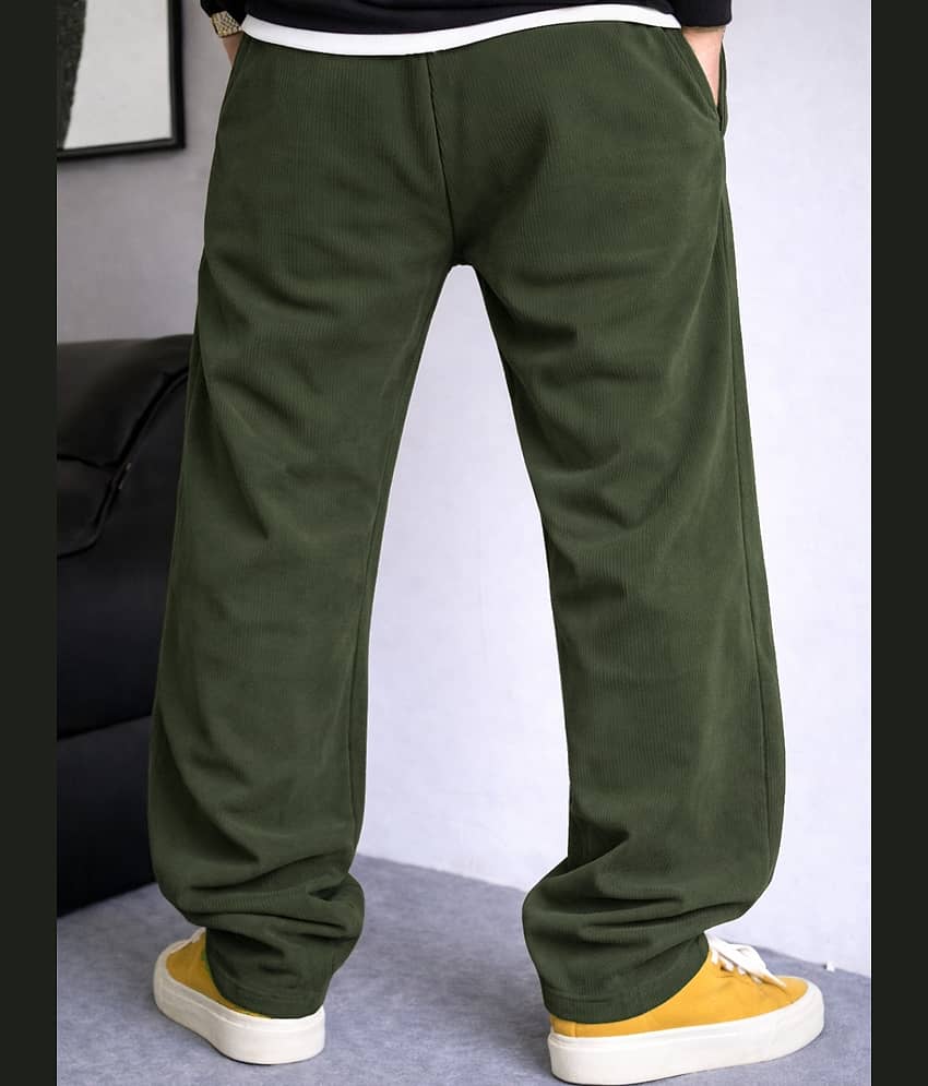 Deslizar Black Polyester Men's Joggers ( Pack of 1 ) view 2