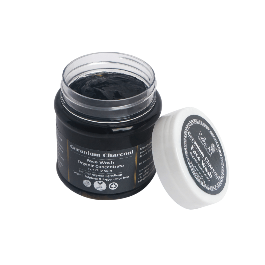 Geranium Charcoal Face Wash Concentrate (125gm) view 2