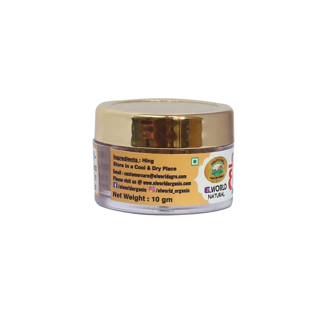 ELWORLD AGRO & ORGANIC FOOD PRODUCTS Natural Crystallized Heeng (Asafoetida) -10g view 2