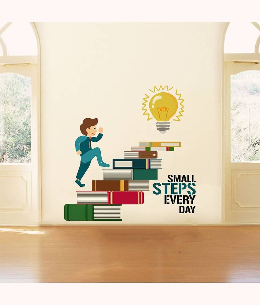 Inkfence Wall Sticker Motivational Quotes ( 85 x 85 cms ) view 2