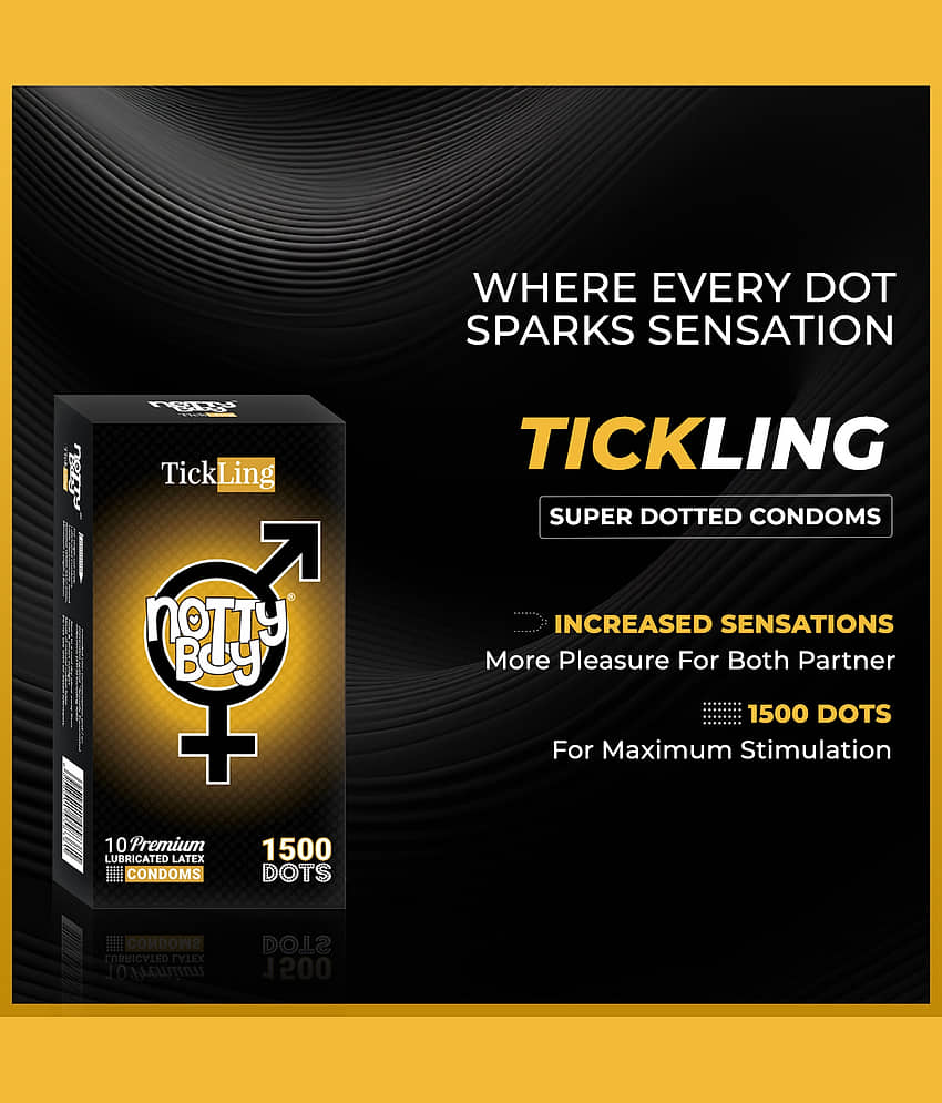 NottyBoy Long Time And 1500 Extra Dots Condoms For Men - 80 Units view 2