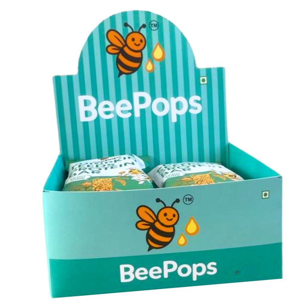 BeePops Protein Bars- Pumpkin Seeds-Honey (6NX30G) view 2