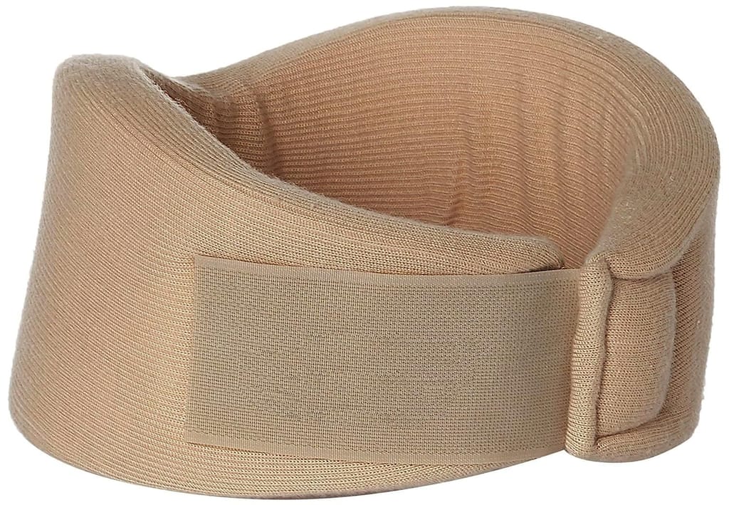 EZYFIT Cervical Collar Soft (Firm Density) For Spondylitis Neck | Adjustable Neck Brace With Extra Support Relieves Pain & Pressure in Spine | Men & Women view 2