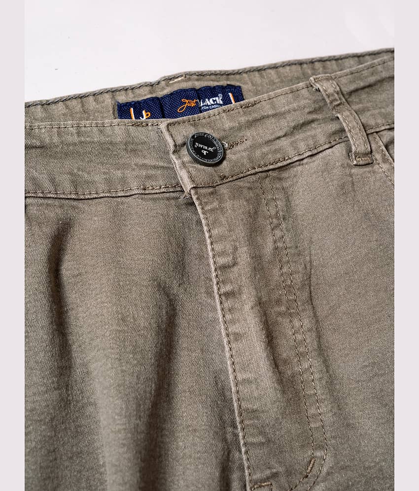 JB JUST BLACK Regular Fit Solid Men's Jeans - Brown ( Pack of 1 ) view 2
