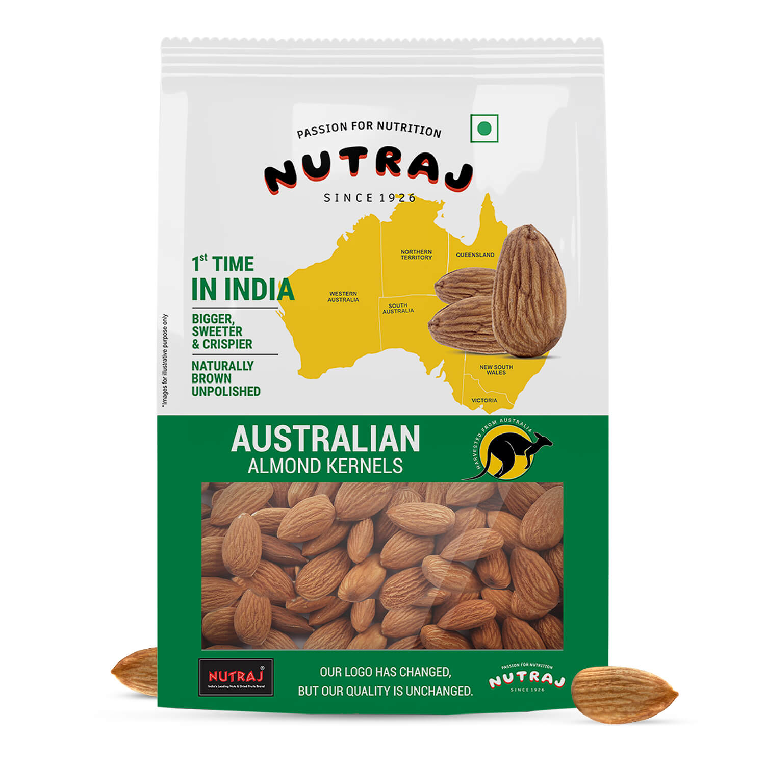 Nutraj Australian Almonds Badam 500gm view 2