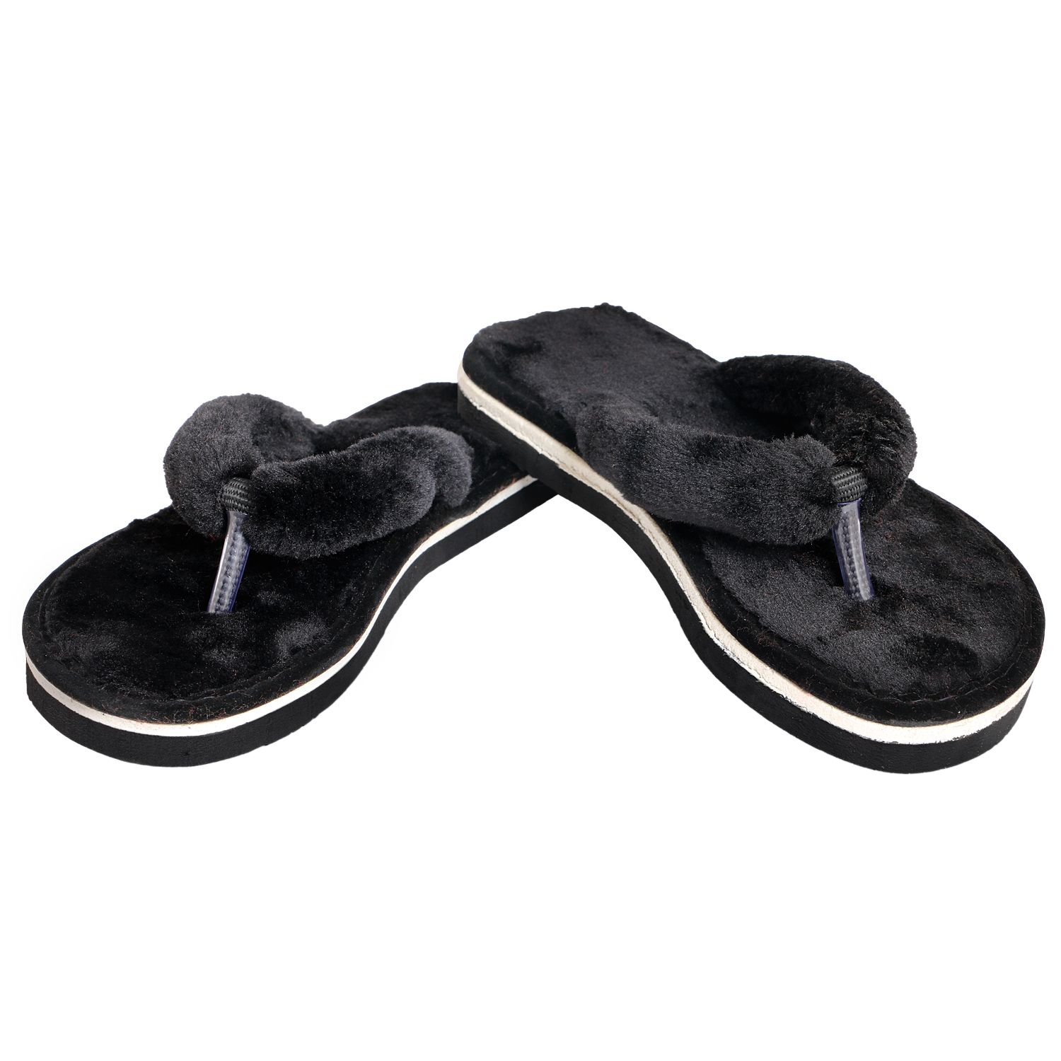 Ladies Lightweight Fur Footwear view 2