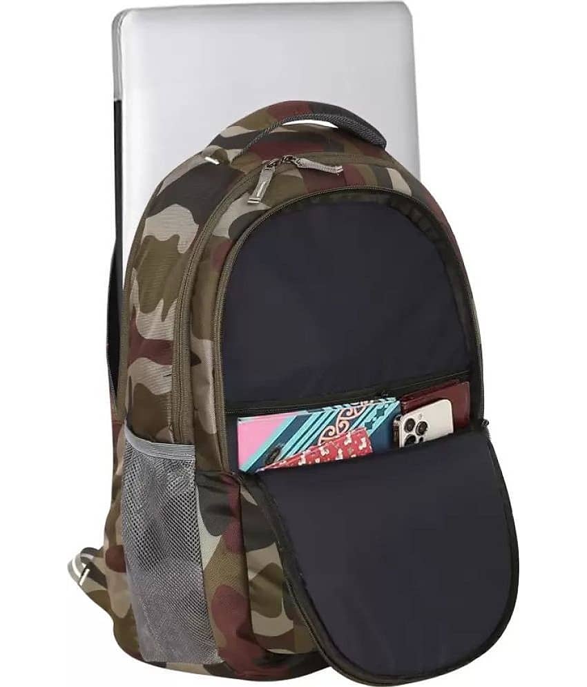 FLYSACK Multi Color PU Backpack ( 30 Ltrs ) view 2