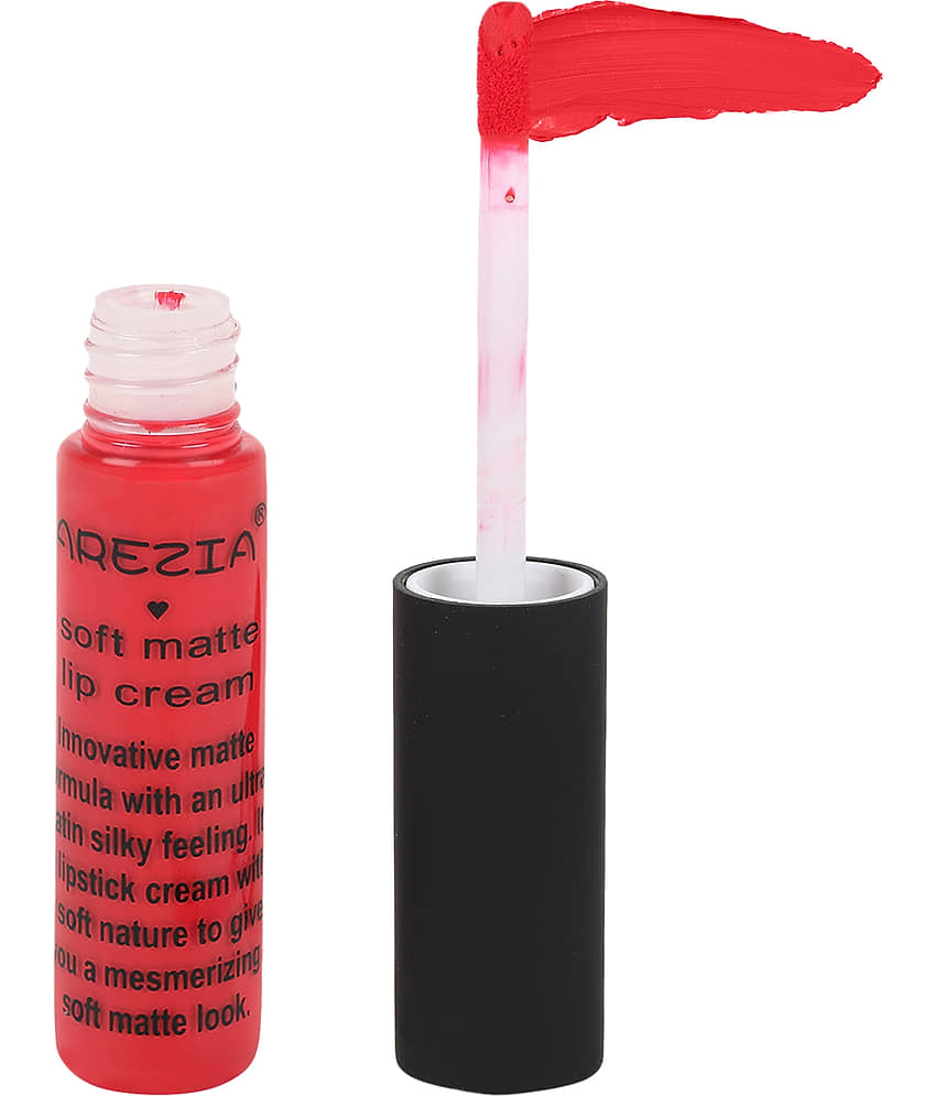 Arezia Soft Matte Lip Cream Vivid Red 6.5g view 2