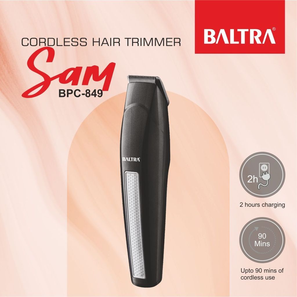 Baltra SAM BPC-849 Cordless Hair Trimmer view 2
