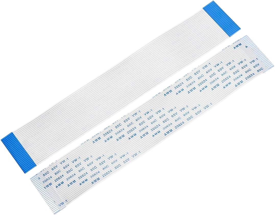 26 Pin 1mm Pitch 152mm Same Side Connection FFC Ribbon Flexible Flat Cable view 2