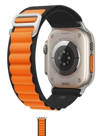 justly Smart Watch Strap Nylon G-Hook Alpine Loop Watch Straps Compatible For Watch Band Replacement Bands (42MM 44MM 45MM / 49MM Strap view 2