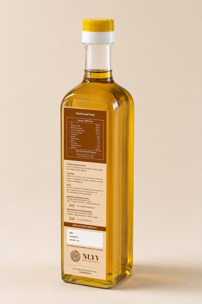 Wood Pressed Safflower Oil view 2