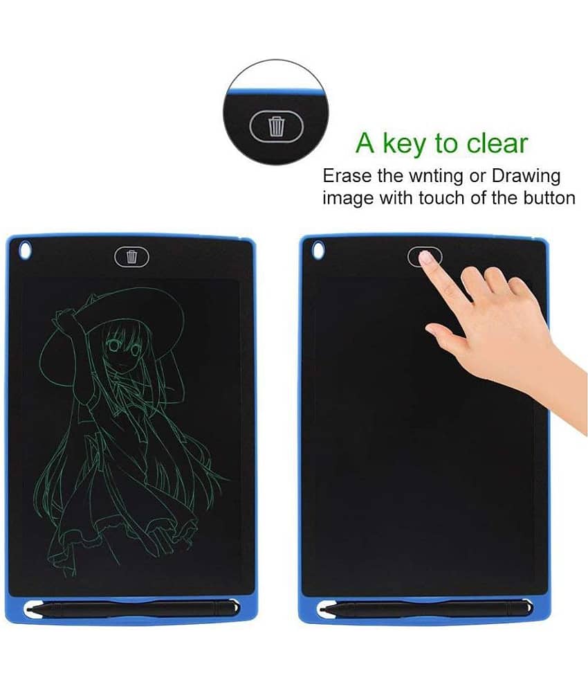 Vmoni LCD Writing & Drawing Tablet with Stylus for Kids and Office Use (Assorted Color) view 2