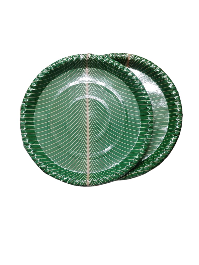 Disposable Plates – Green view 2