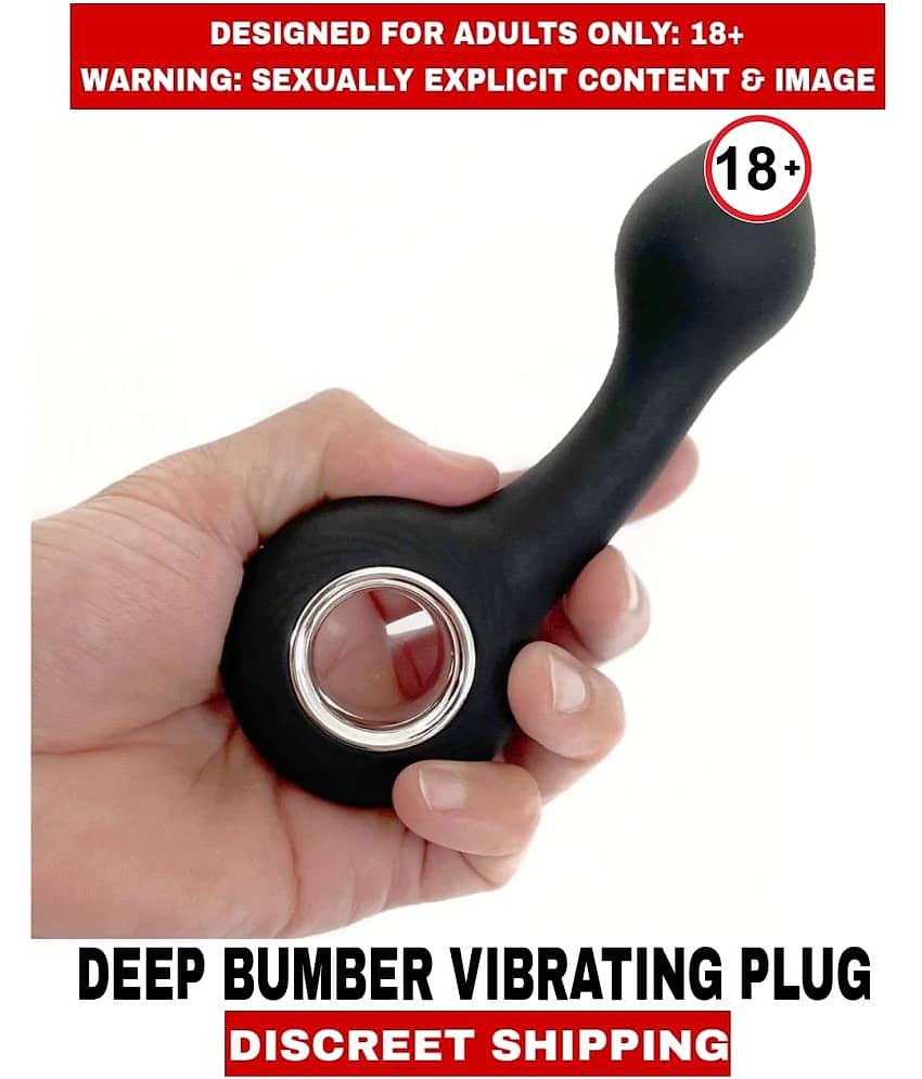 ADULT SEX TOYS DEEP BUMBER ANAL STIMULATION VIBRATING PLUG For UNSEX view 2