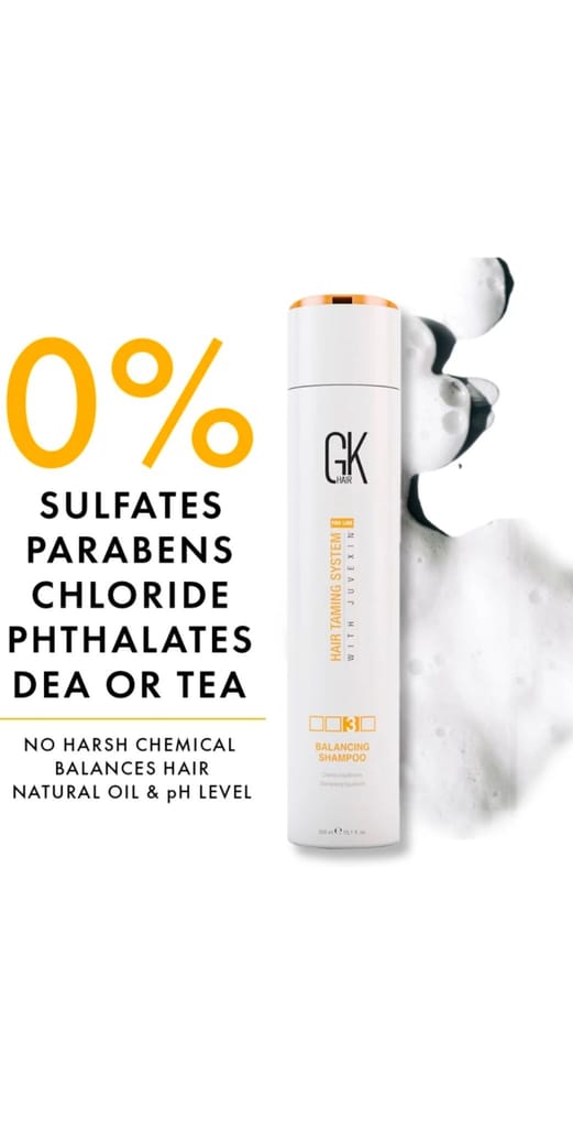GK Hair Sulphate free Moisturizing Conditioner for dry, frizzy hair Pack of 2 (300 ml) view 2