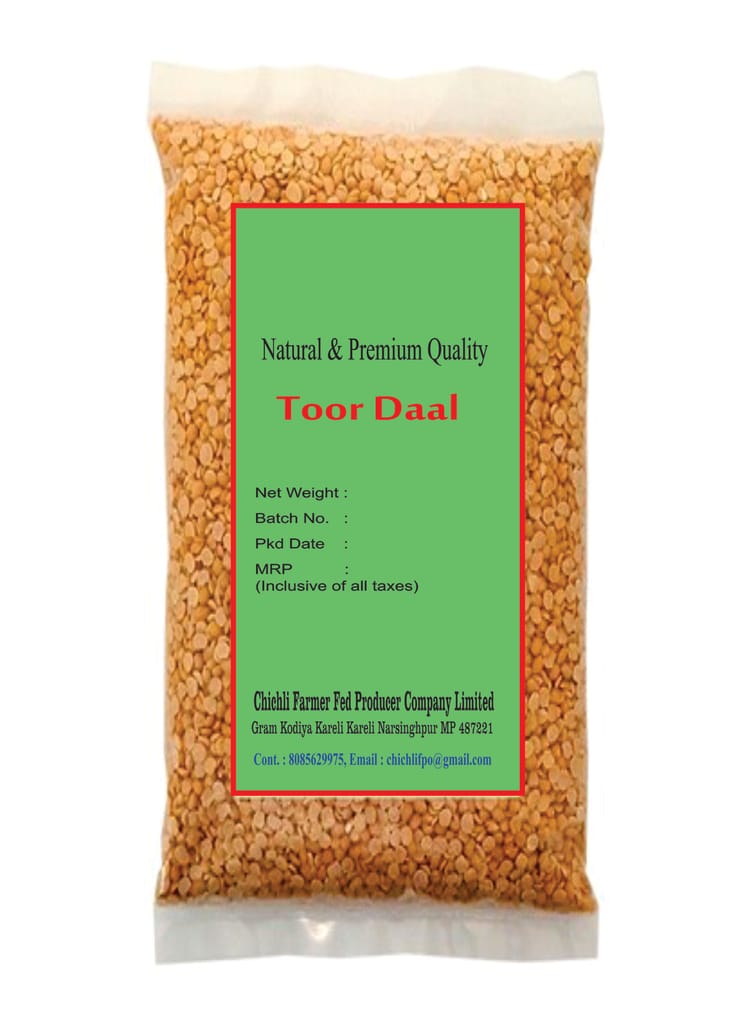 MP Famous Toor Dal Unpolished, High Protein Sortex Clean, (Arhar Dal, 1000g Pack of 1) view 2