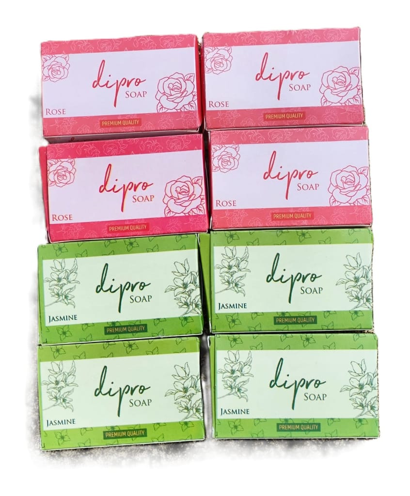 DiproSoap Rose and Jasmine Fragrance Combo