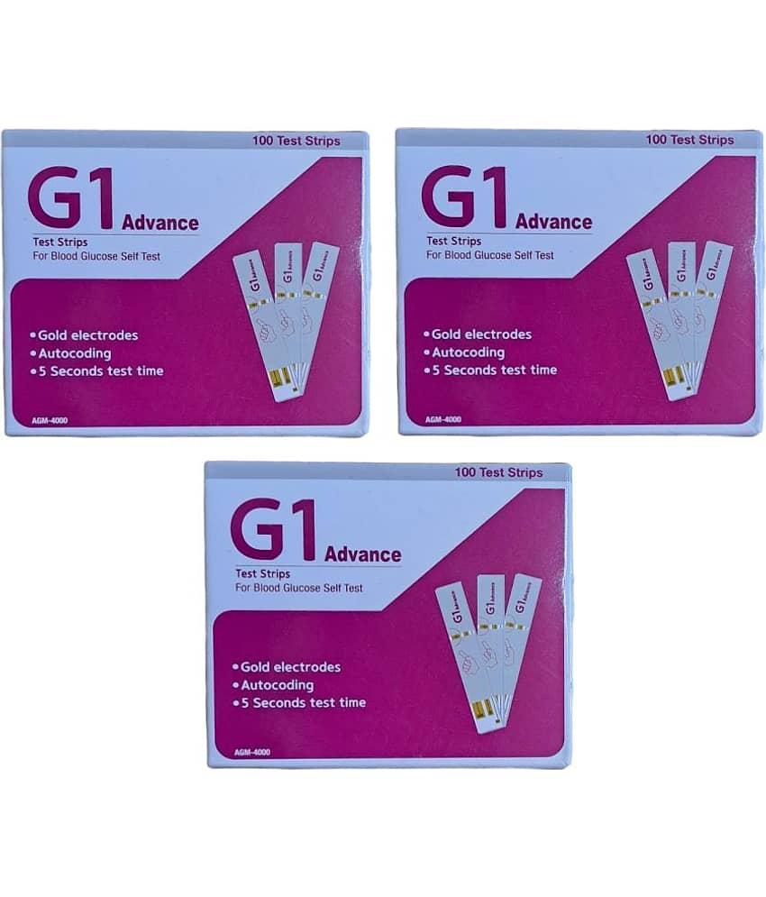 Alere G1 Test Strips 300 (3x100) Pack of 3 view 2