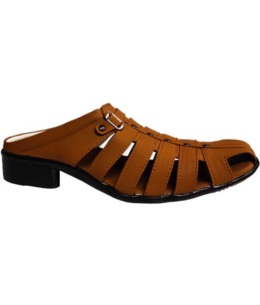 RAGE GAZE - Beige Men's Sandals view 2