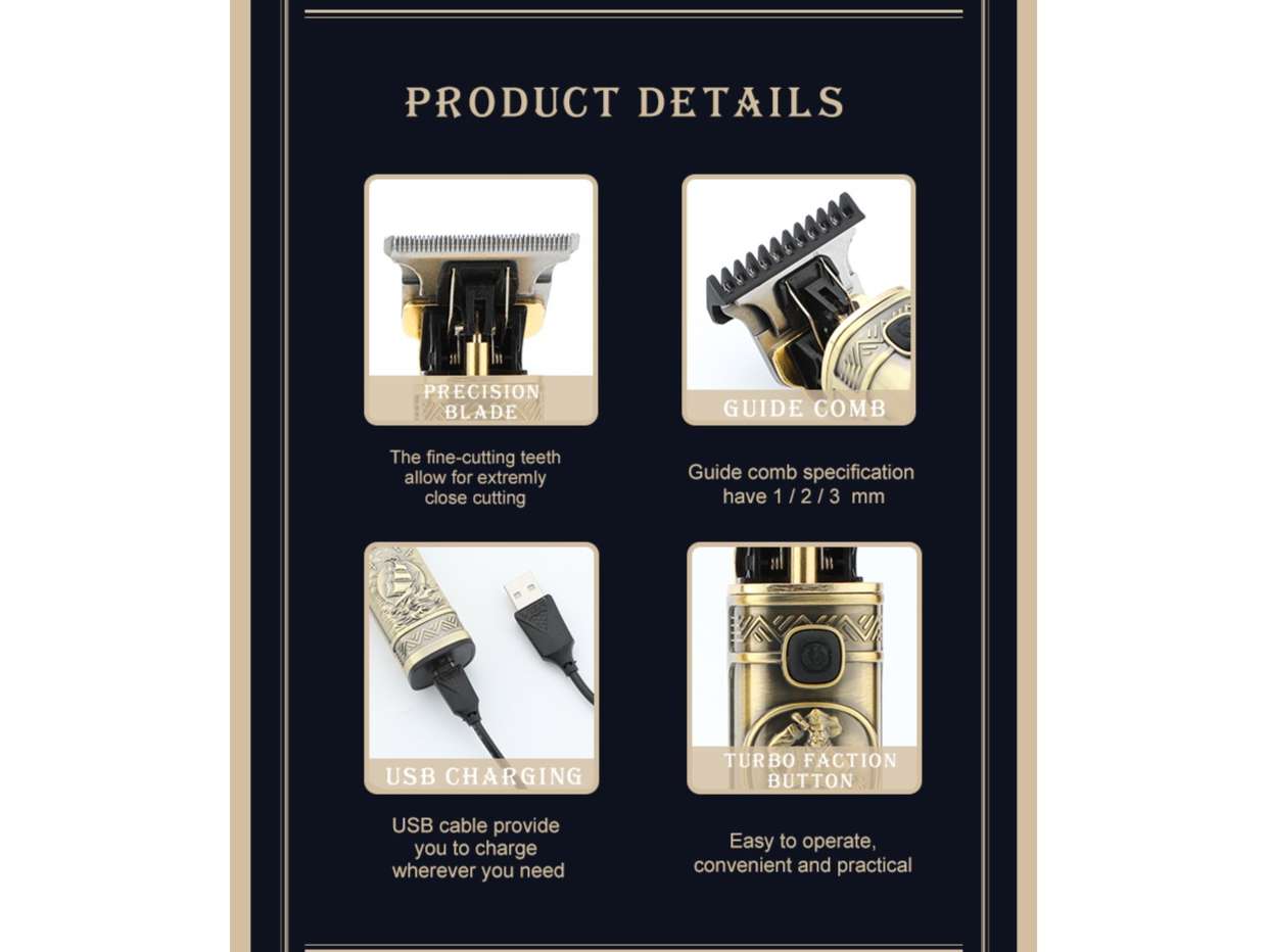 VGR V-096 Hair Trimmer For Men view 2