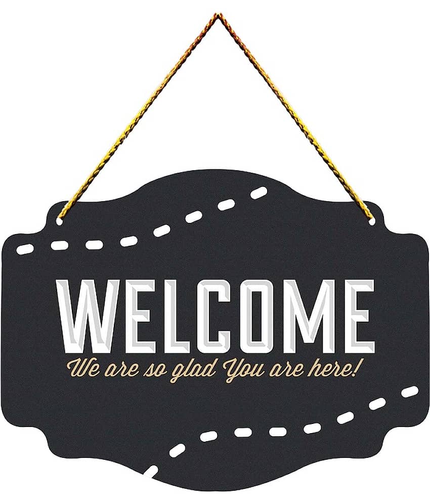 Welcome Wall Hanging for Home Decoration Wall Stickers Door Hanging for Living Room Decor Diwali Decoration Gift Festival Decorative Items Wall Art