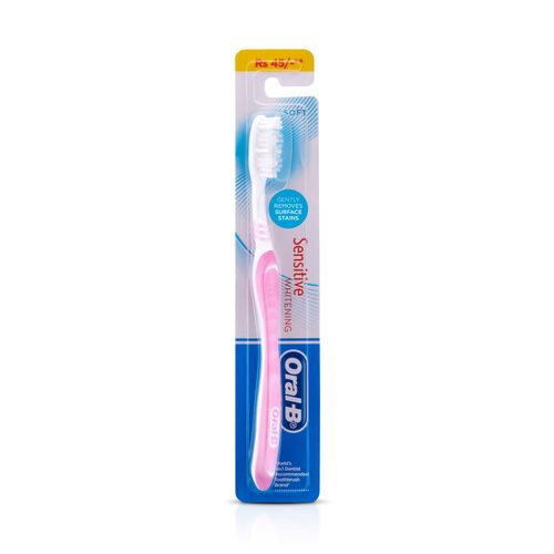 Oral-B Tooth Brush Sensitive - Whitening Soft, 1 Pc view 2