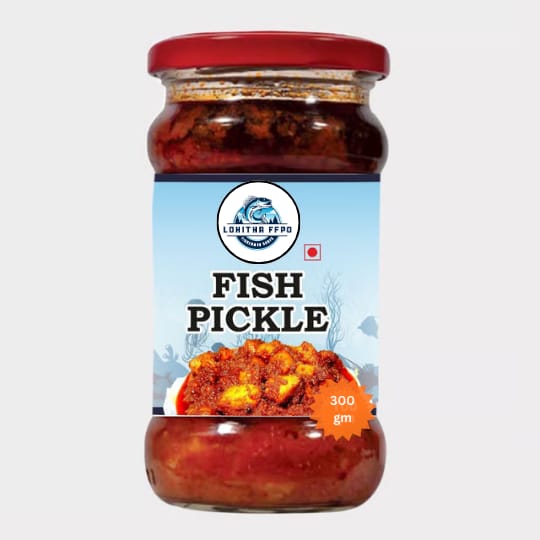 LOHITHA FFPO Fish Pickle - Spicy & Tangy (300gm)