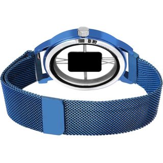 HRV Men's Round Dial Blue Strap Analog Watch view 2
