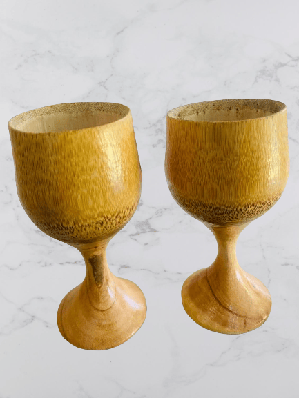 ASOMI BAMBOO WINE GLASS / JUICE GLASS view 2