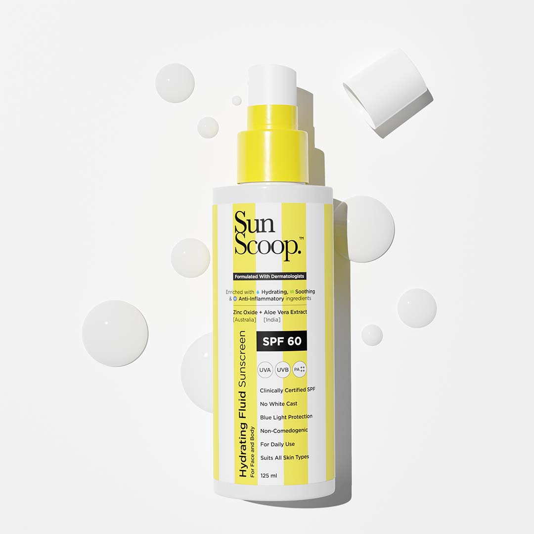 Hydrating Fluid Sunscreen for Face and Body | SPF 60, PA++++ (125ml) view 2