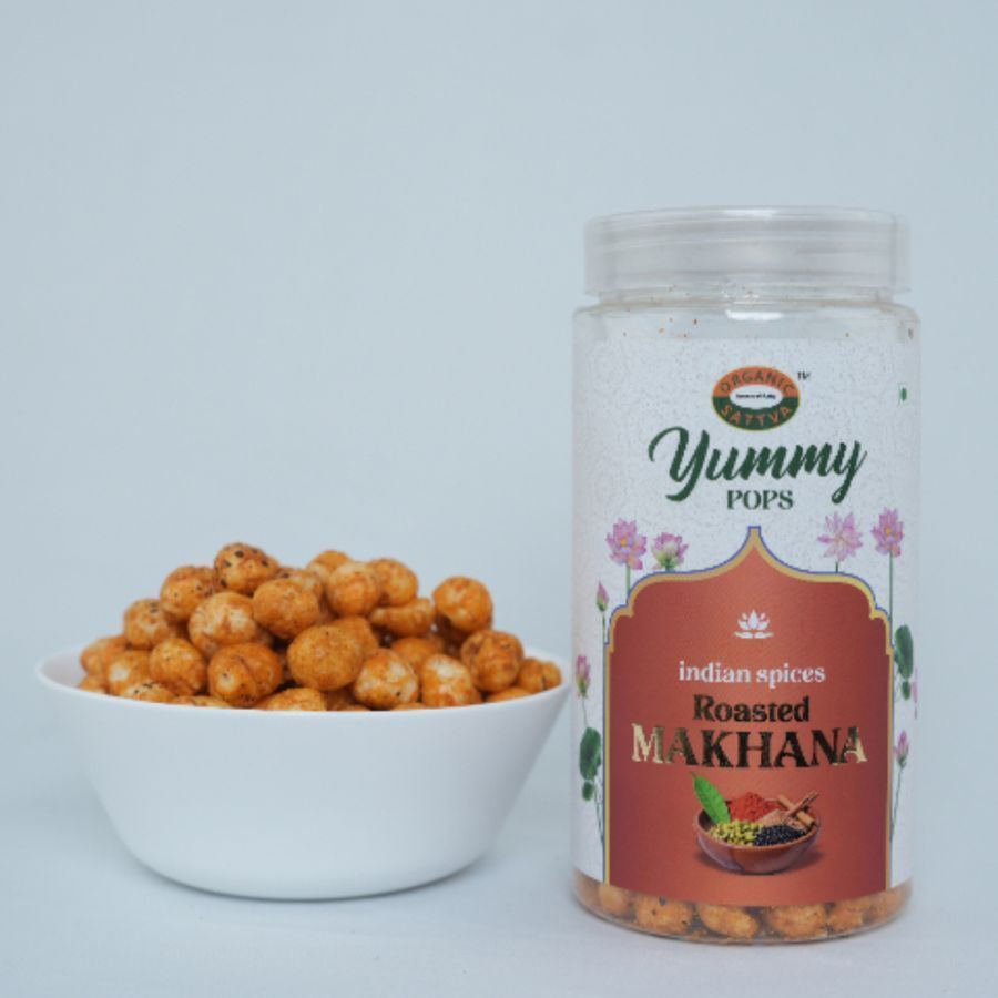 Desi Chat Special Pack | Indian Spices Makhana, Mumbai Chat Makhana, Peri Peri Masala Makhana, Cream & Onion Makhana - 324 gm - Pack of 4