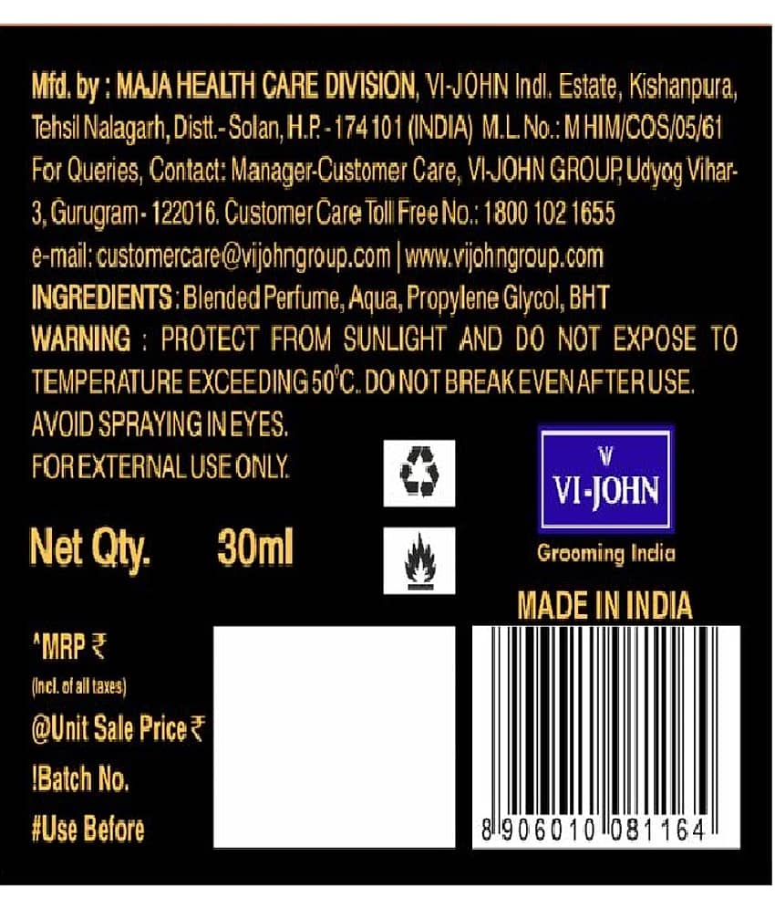ST.JOHN Magnet Perfume 30ml , Long Lasting Perfume for Men - Pack of 1 view 2