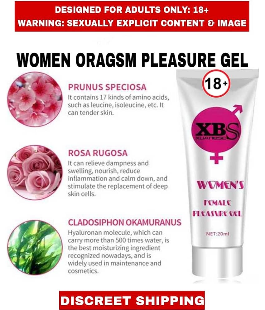 FEMALE PLEASURE GEL ORGASMS AROUSAL Sexual For Women view 2