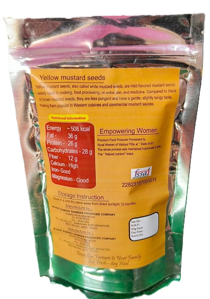 Yellow Mustard Seed view 2