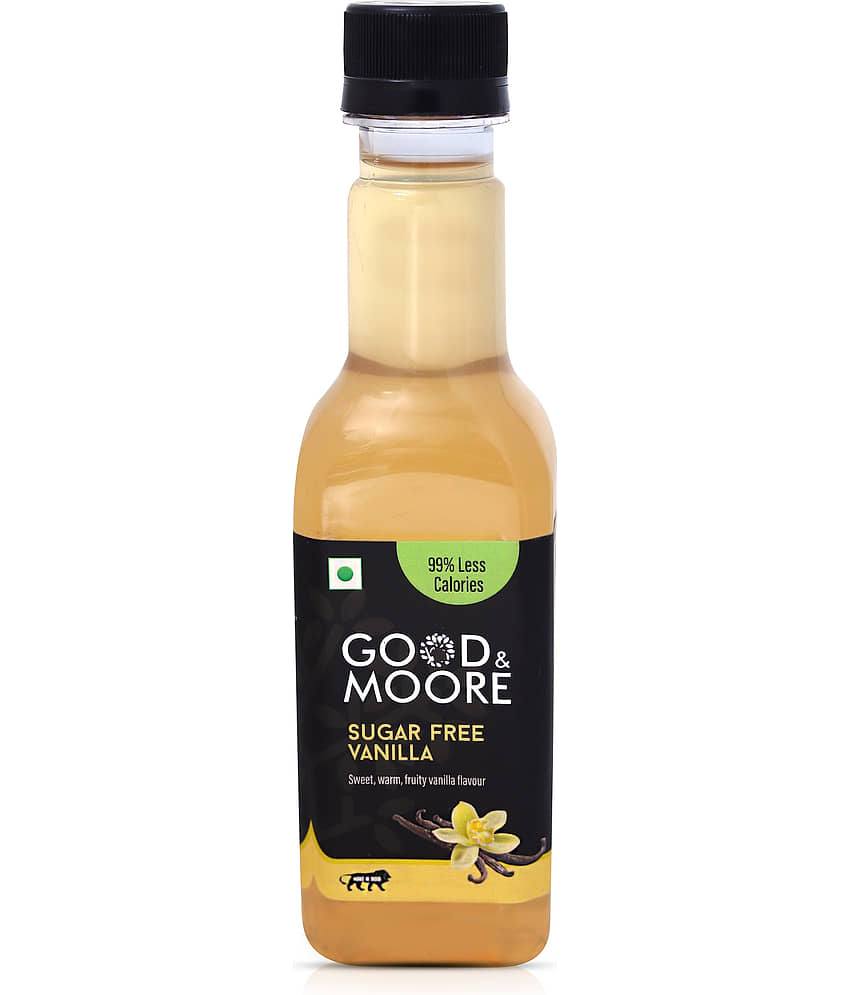 GOOD+MOORE Sugar Free Vanilla Syrup 250 mL view 2