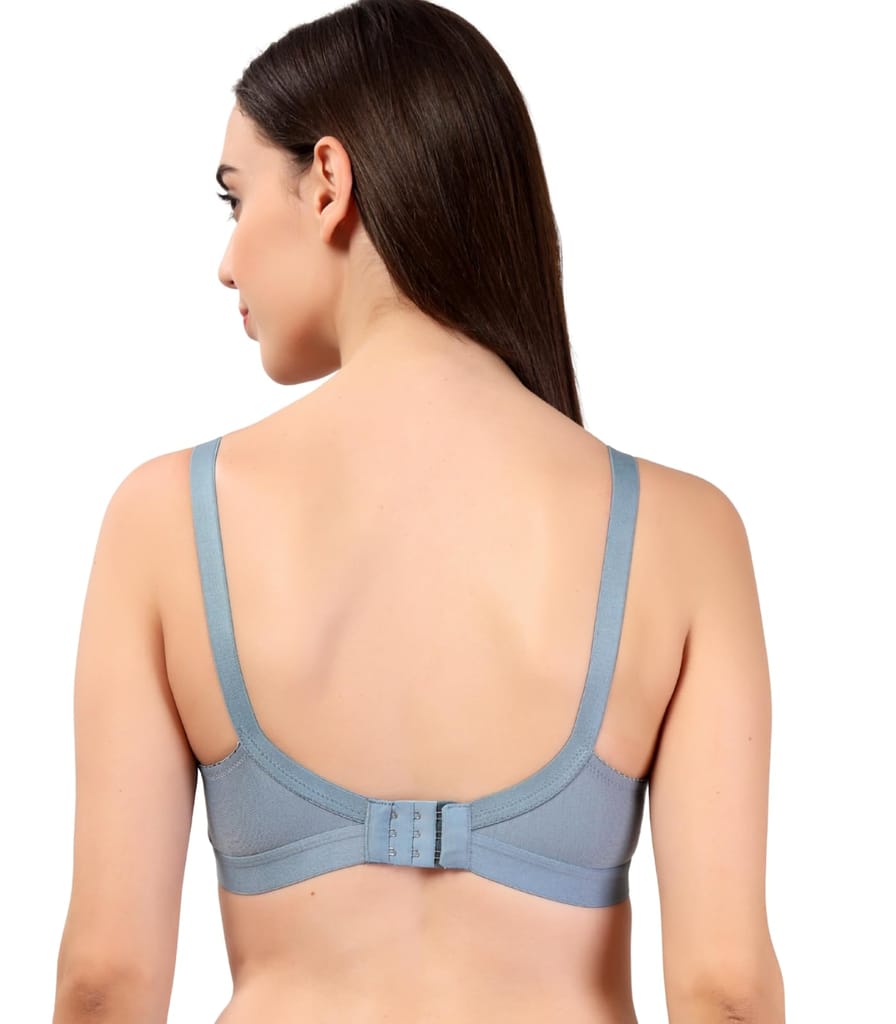 ADORNSTAR Women's Cotton Non-Padded Full Coverage Bra view 2