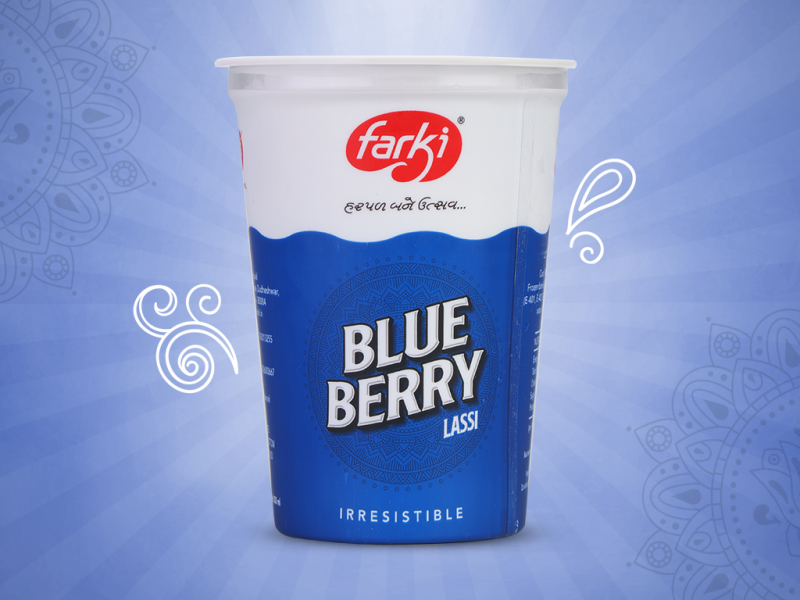 Blueberry lassi (200 ml)