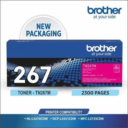 Brother TN 267 Magenta Toner Cartridge view 2